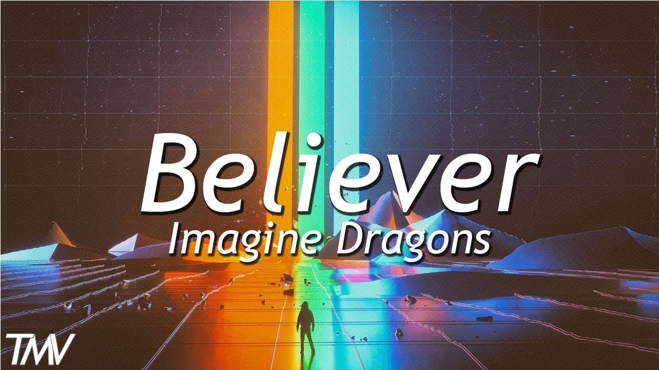 Imagine трек. Imagine Dragons Believer. Imagine Dragons беливер. Believer обложка. Имайджин Драгонс обложка беливер.